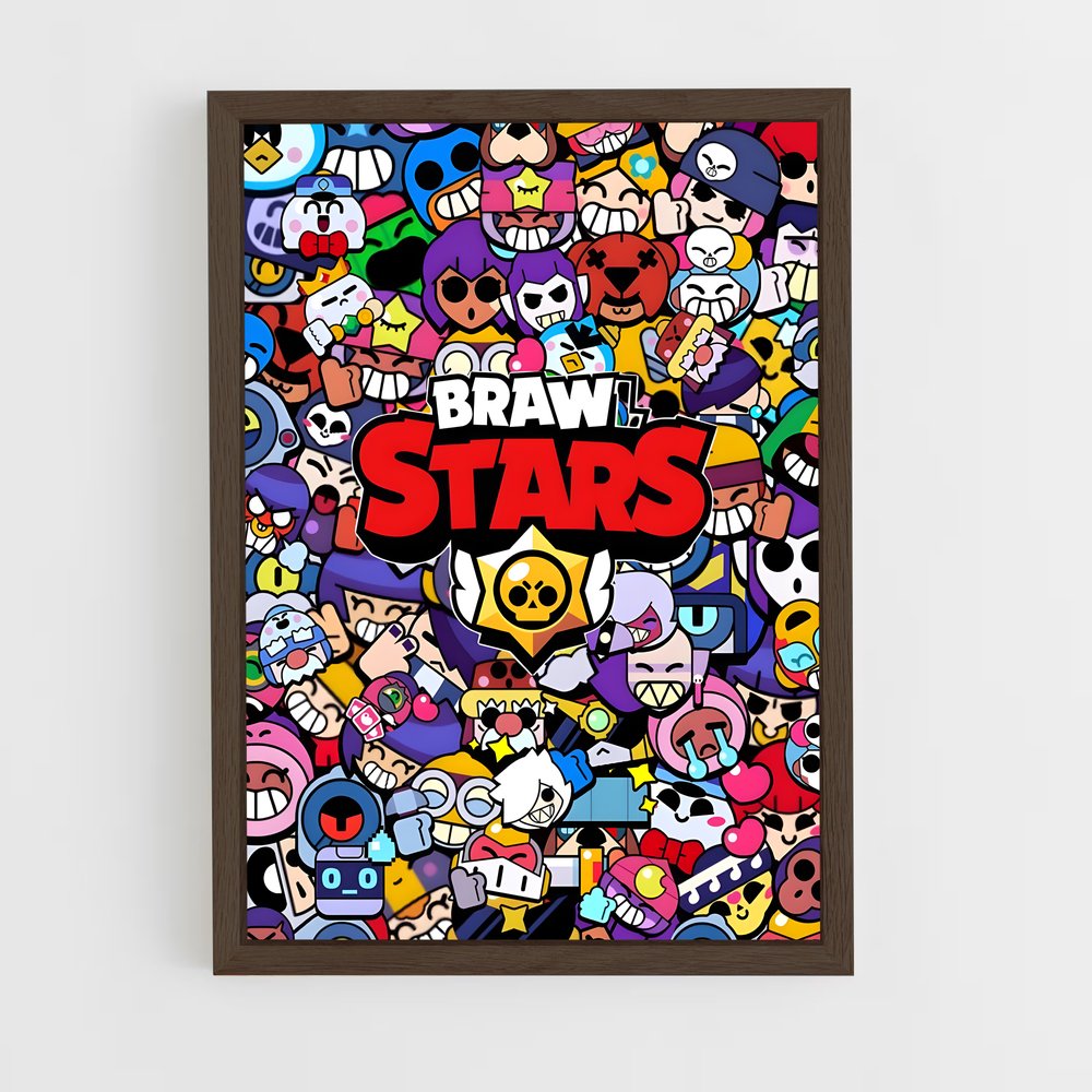 Poster Équipe Brawlers – affiche Brawl Star (vue 5)
